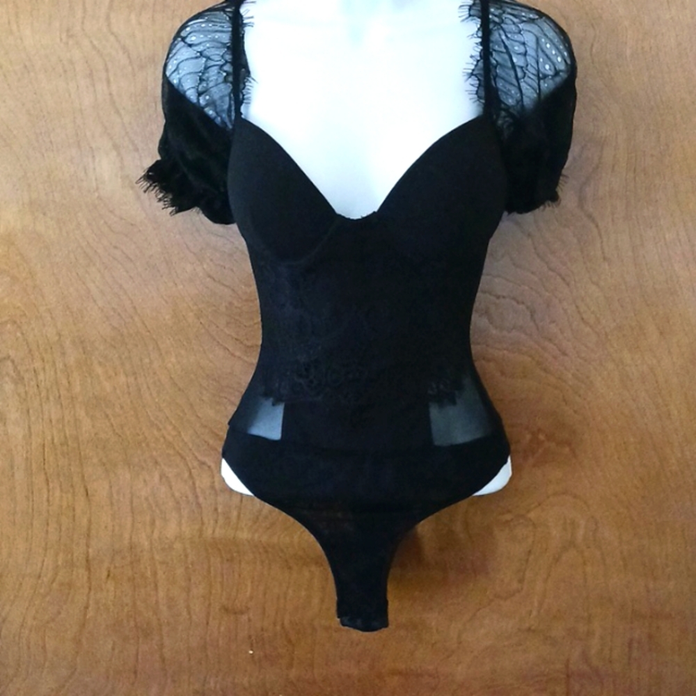 Sexy one piece teddy.